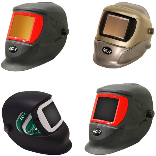 caretas de soldar con cristal inactínico