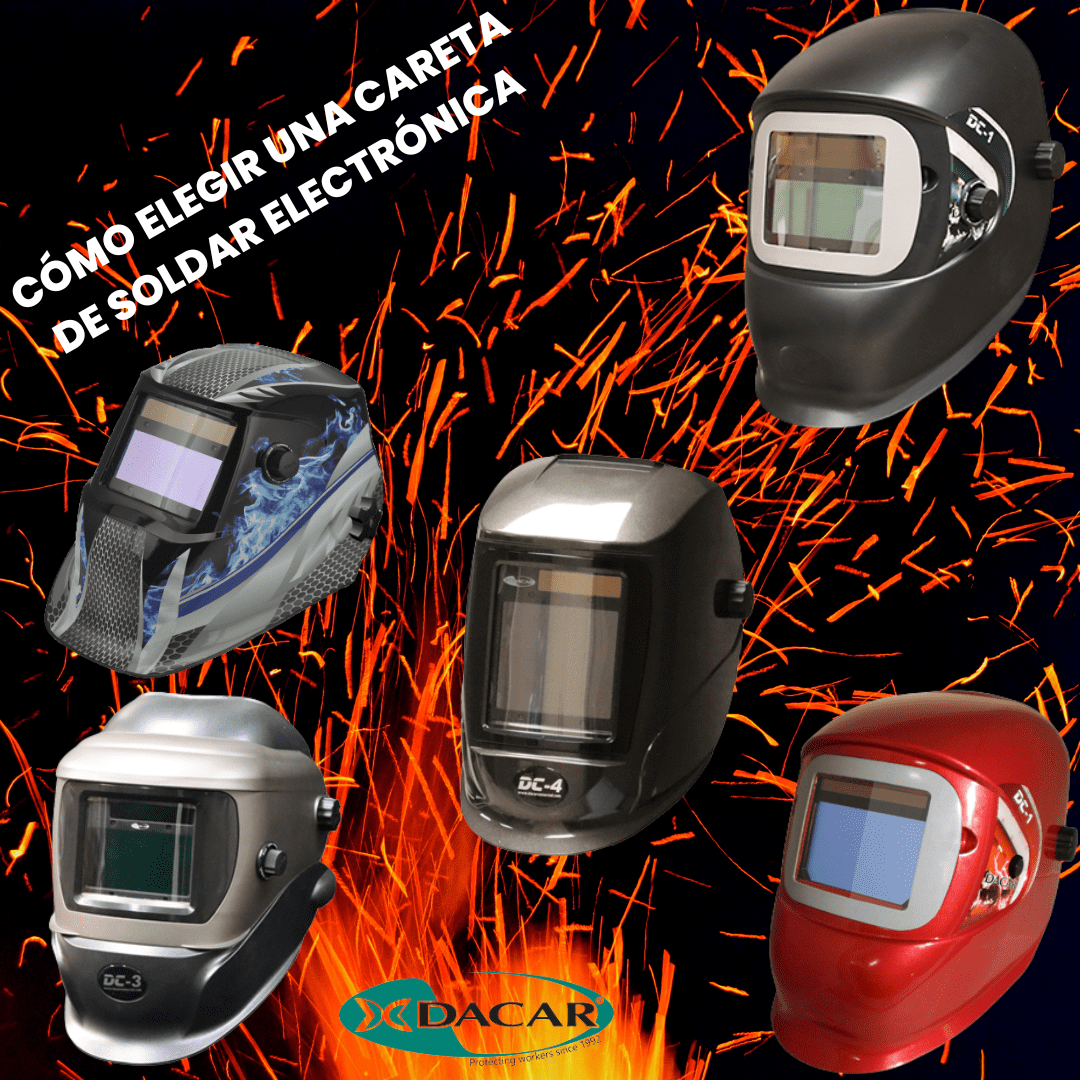 CÓMO ELEGIR UNA CARETA DE SOLDAR ELECTRÓNICA