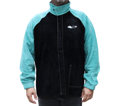 chaqueta de soldador cuero comfort